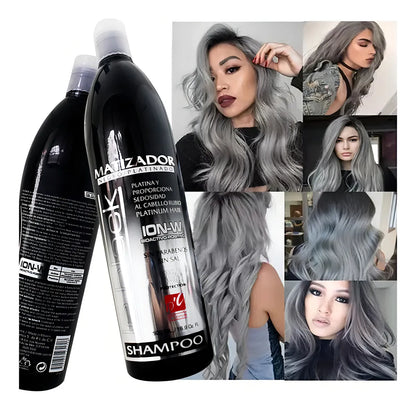 Shampoo D'Conde Le Black, Matizador, Toning, 250mL (2 pack)