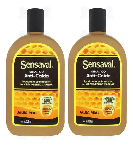 Sensaval Royal Jelly Shampoo | Shampoo de Jalea Real, 350 ml
