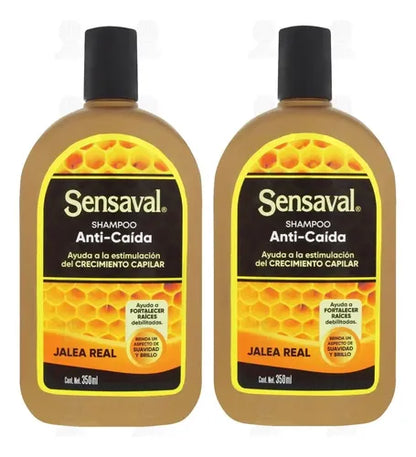Sensaval Royal Jelly Shampoo | Shampoo de Jalea Real, 350 ml
