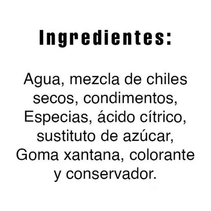 Salsa Chamoy Moralitos Splenda, 300 ml