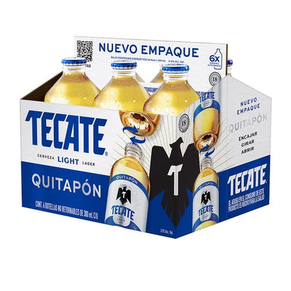 Tecate Light Quitapón – 6 Pack / Paquete de 6 Edicion Limitada