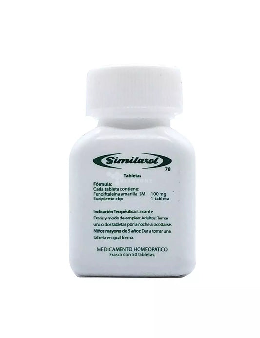 Similaxol Laxante 100 mg,  50 Tablets