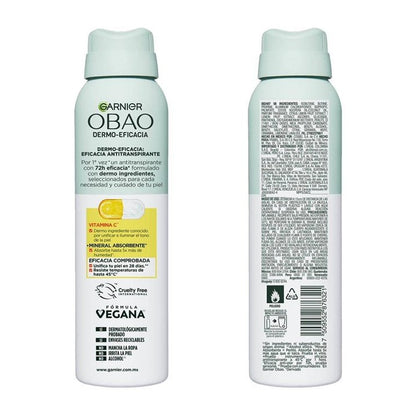 Garnier Obao Dermo Eficacia Vitamin C Antiperspirant Spray | 150 ml (2 Pack)