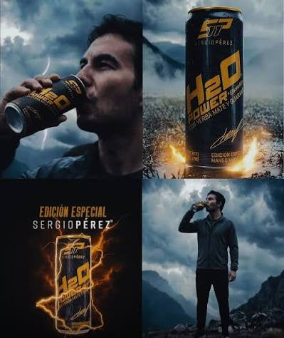 H2O Power con Sergio “Checo” Pérez | Mango y maracuyá | 1 botella