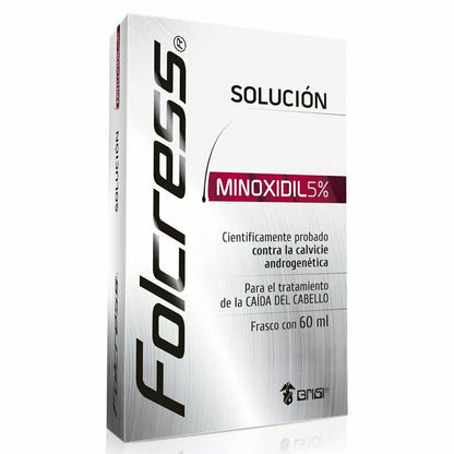 Folcress Minoxidil 5% Hair Loss Solution (1 pack)