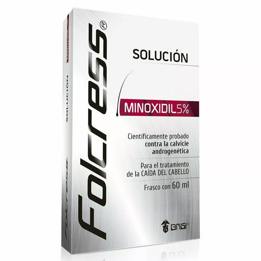 Folcress Minoxidil 5% Hair Loss Solution (1 pack)